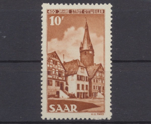 Saarland, MiNr. 296, postfrisch