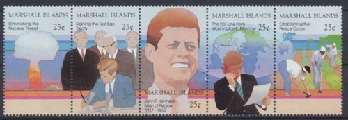 Marshall-Inseln, Michel Nr. 194-198 ZD, postfrisch / MNH
