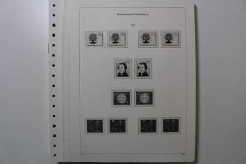 KABE, Deutschland (BRD) 1960-1969, bi-collect für beide Erhaltungen