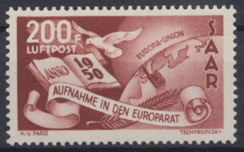 Saarland, MiNr. 298, postfrisch