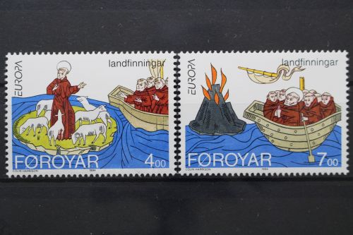 Färöer, MiNr. 260-261 I, postfrisch