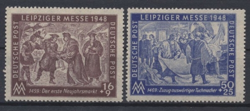 Sowjetische Zone, MiNr. 198-199, postfrisch