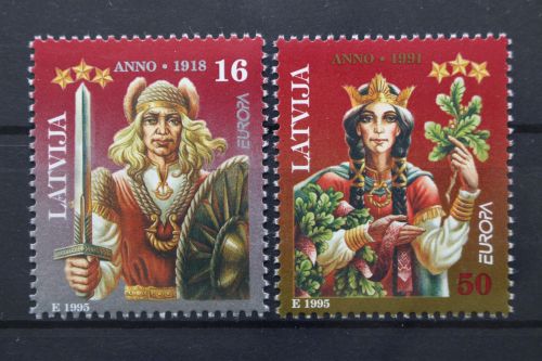 Lettland, MiNr. 414-415, postfrisch