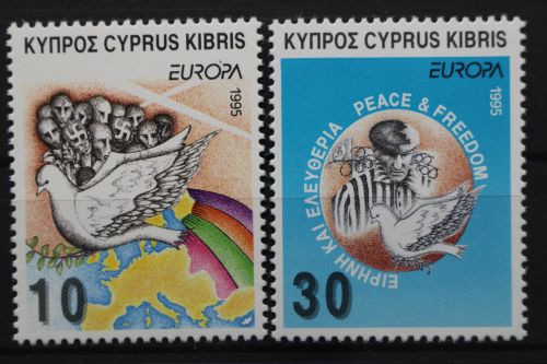 Zypern, MiNr. 854-855, postfrisch