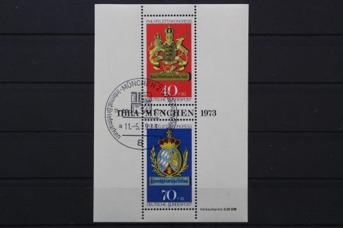Deutschland (BRD), MiNr. Block 9, Sonderstempel München, gestempelt