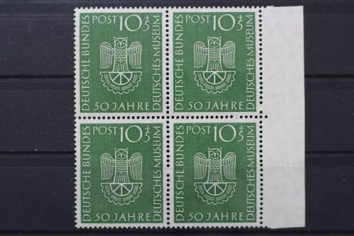 Deutschland (BRD), MiNr. 163, 4er Block, re. Rand, postfrisch