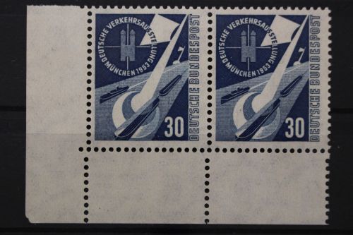 Deutschland (BRD), MiNr. 170, waag. Paar, Ecke li. u., postfrisch