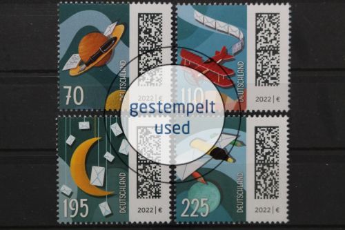 Deutschland (BRD), MiNr. 3670-3673, gestempelt