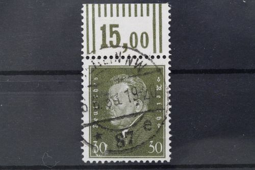 Deutsches Reich, MiNr. 417, Oberrand Walze 2/9/2, gestempelt