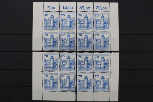 Berlin, MiNr. 538, Viererblöcke, alle 4 Ecken, postfrisch