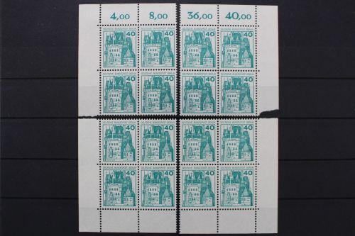 Berlin, MiNr. 535, Viererblöcke, alle 4 Blöcke, postfrisch