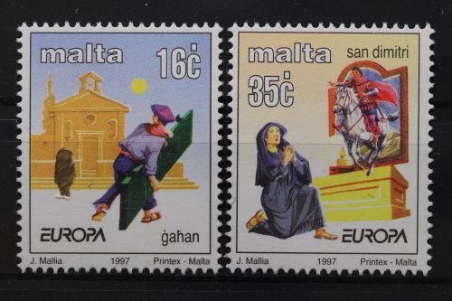 Malta, MiNr. 1012-1013, postfrisch