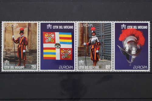 Vatikan, MiNr. 1207-1208 Viererstreifen, postfrisch