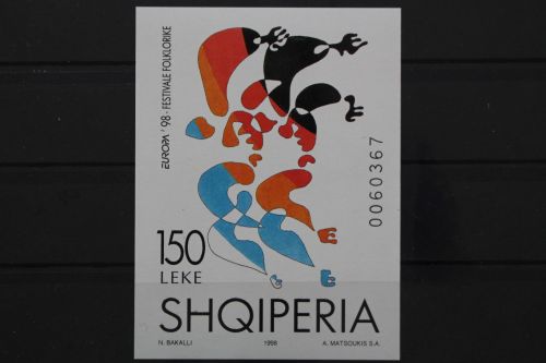 Albanien, MiNr. Block 112, postfrisch