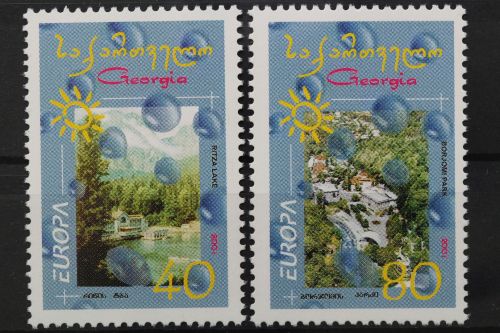 Georgien, MiNr. 376-377 A, postfrisch