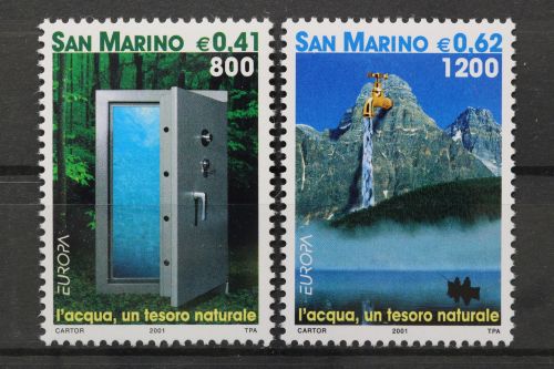 San Marino, MiNr. 1950-1951, postfrisch