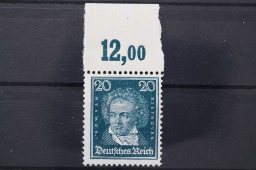 Deutsches Reich, MiNr. 392 X, OR Platte, postfrisch, Altsignatur