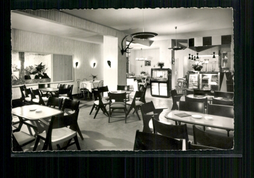 Braunlage, Hotel - Restaurant - Cafe Hubertus, Bes. M. Hoffmann, Gastraum