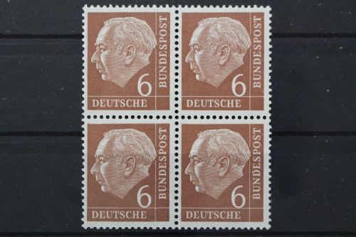 Deutschland (BRD), MiNr. 180 x, Viererblock, postfrisch