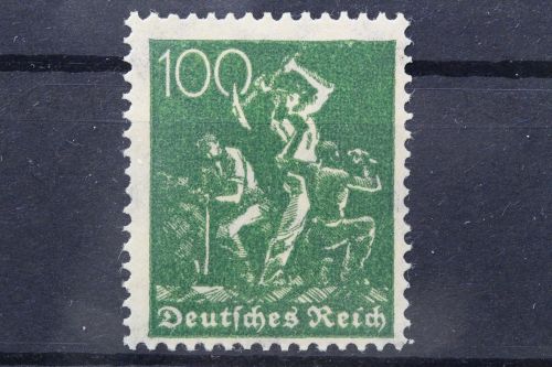 Deutsches Reich, MiNr. 187 b, postfrisch, geprüft Infla