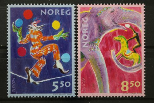Norwegen, MiNr. 1446-1447, postfrisch
