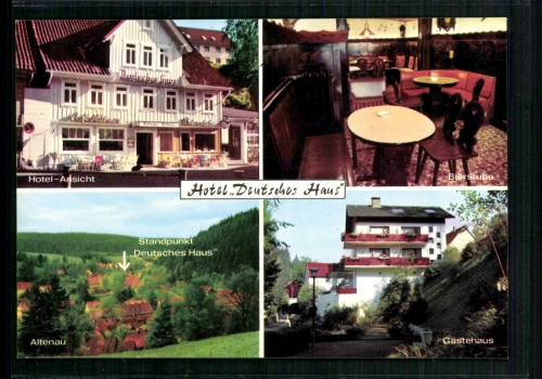 Altenau/Oberharz, Hotel "Deutsche Haus", Bes. W. Hübner
