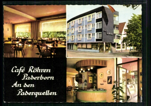 Paderborn, Cafe Röhren