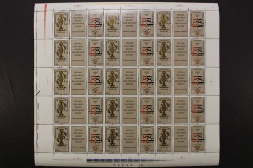 DDR, MiNr. 2697-2698 ZD-Bogen, Leerfelder links, postfrisch