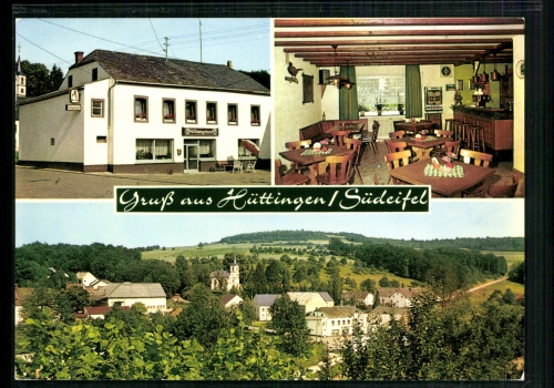 Hüttingen-Südeifel, Pension "Im Wiesengrund", Bes. P. Moos