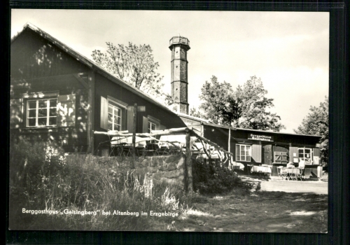 Altenberg, Berggasthaus "Geisingberg", Erzgebirge
