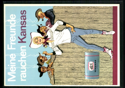 Kansas Tabak, meine Freunde rauchen Kansas