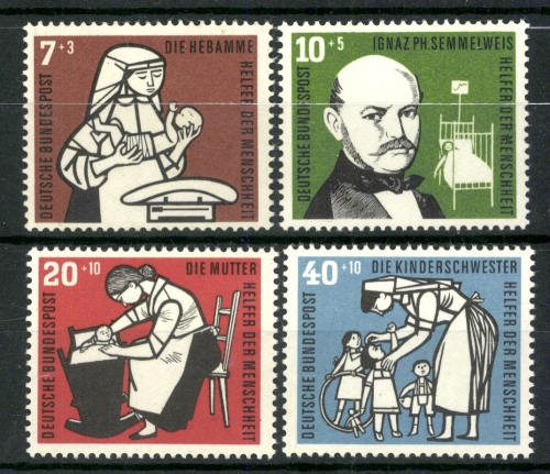 Deutschland (BRD), MiNr. 243-246, postfrisch