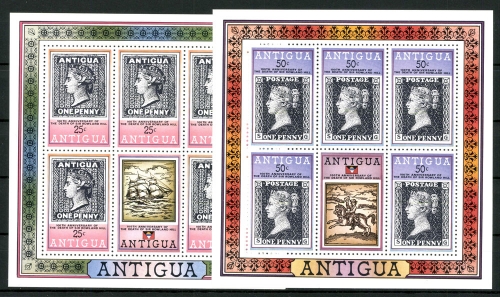 Antigua, MiNr. 529-532 Kleinbögen, postfrisch