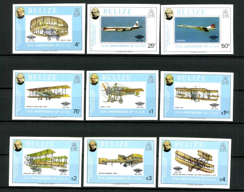 Belize, MiNr. 420-428 B, postfrisch