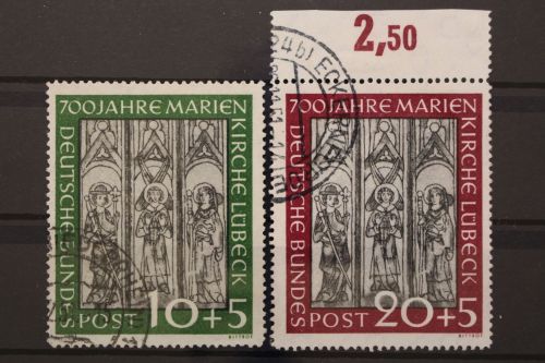 Deutschland (BRD), MiNr. 139-140, gestempelt, BPP Signatur