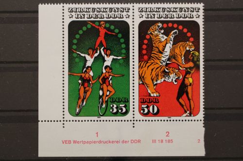 DDR, MiNr. 2985 + 2986, Ecke links unten, DV 2, postfrisch