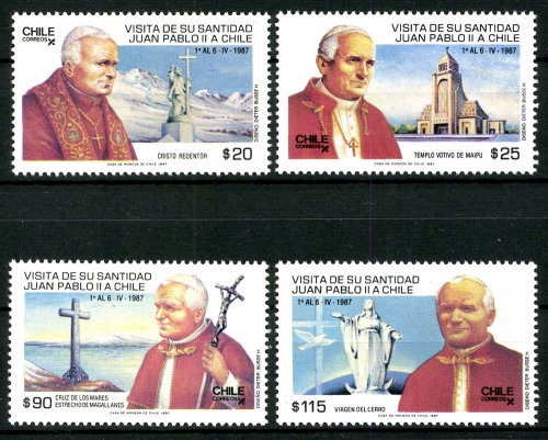 Chile, MiNr. 1173-1176, postfrisch