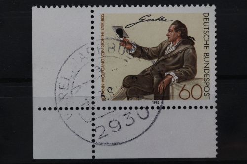 Deutschland (BRD), MiNr. 1121, Ecke links unten, gestempelt