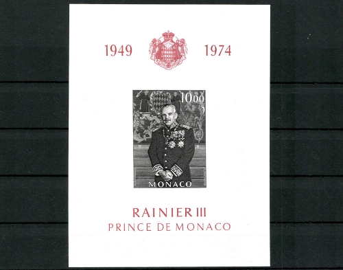 Monaco, MiNr. Block 6, postfrisch