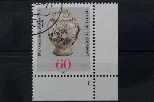 Deutschland (BRD), MiNr. 1118, Ecke rechts unten, FN 1, gestempelt