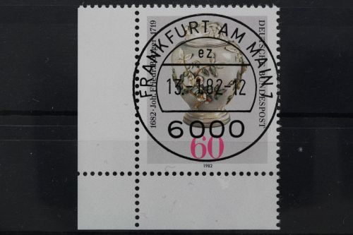 Deutschland (BRD), MiNr. 1118, Ecke links unten, gestempelt