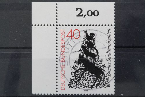 Deutschland (BRD), MiNr. 1120, Ecke links oben, gestempelt