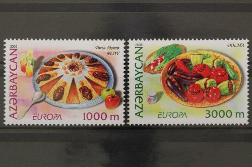Aserbaidschan, MiNr. 608-609 A, postfrisch