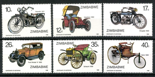 Simbabwe-Rhodesien, MiNr. 350-355, postfrisch