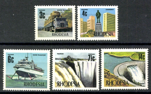 Simbabwe-Rhodesien, MiNr. 126-130, postfrisch