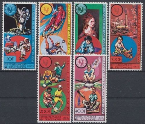 Komoren, MiNr. 553-558 A, postfrisch