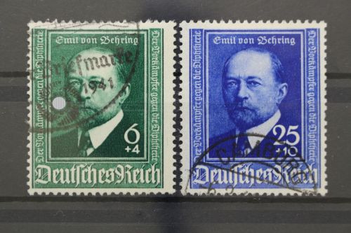 Deutsches Reich, MiNr. 760-761, gestempelt
