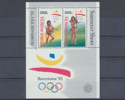 Indonesien, Olympiade, MiNr. Block 83, postfrisch