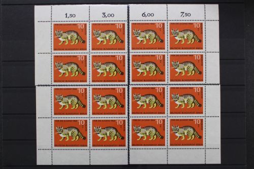 Berlin, MiNr. 316, Viererblöcke, alle 4 Ecken, postfrisch