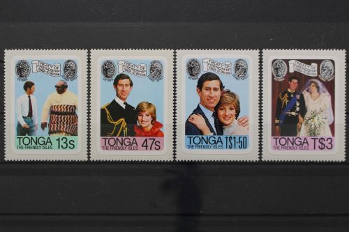 Tonga, MiNr. 786-789 selbstklebend, postfrisch